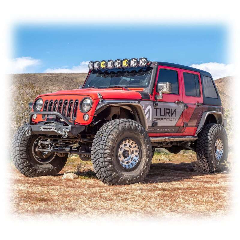 Turn Offroad 2007-2018 Jeep JK 4 Door Fastback Hardtop 2 Piece Primer (Paintable) - HTJKFB2-M4P Photo - Close Up