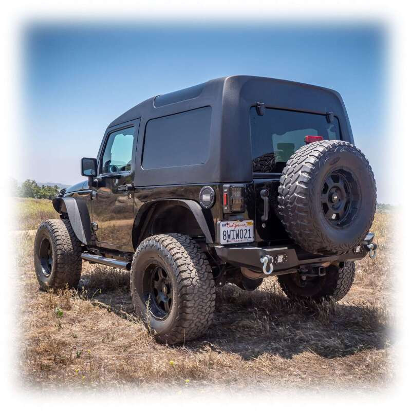 Turn Offroad 2007-2018 Jeep JK 2 Door Safari Style Hardtop Primer (Paintable) - HTJKSF-M2P Photo - Close Up