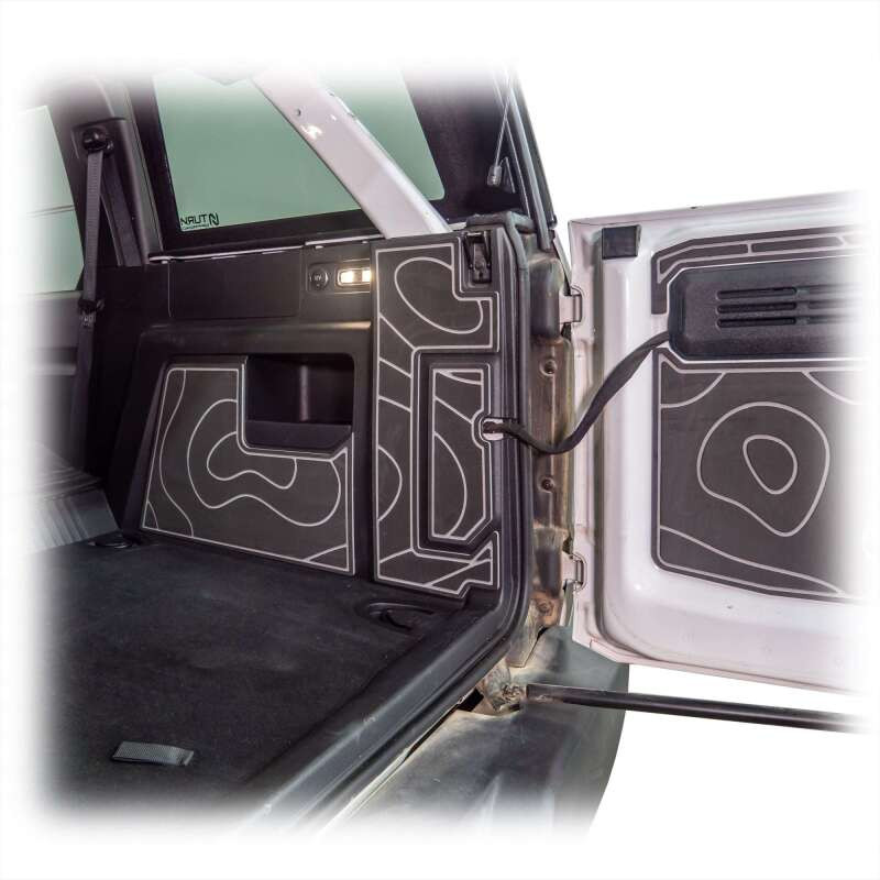 Turn Offroad 2021+ Ford Bronco Cargo Area Foam Protector Kit Black - IA5-M4B Photo - Close Up