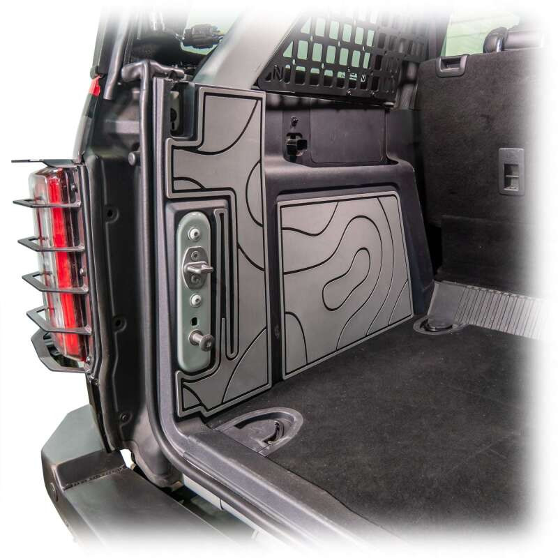 Turn Offroad 2021+ Ford Bronco Cargo Area Foam Protector Kit Black - IA5-M4B Photo - Close Up