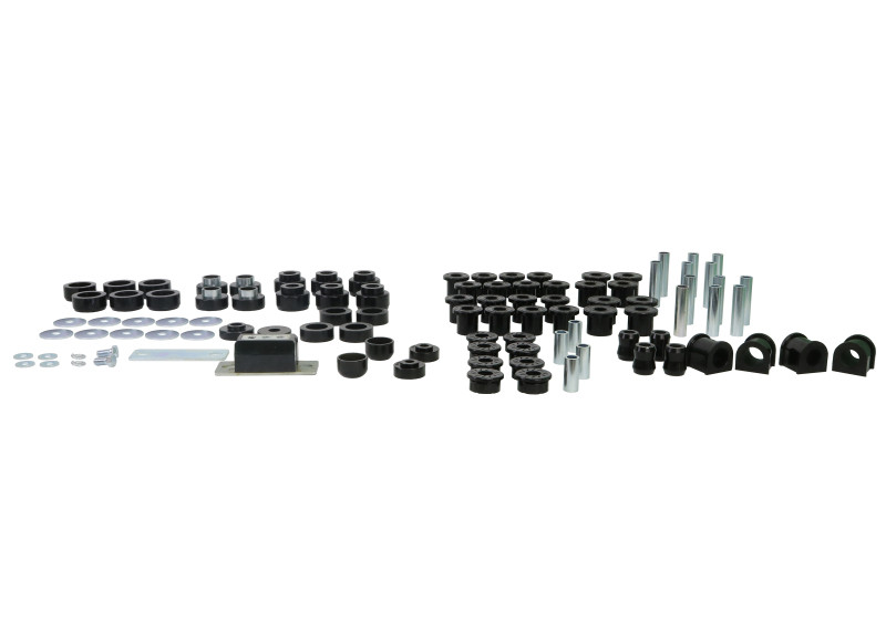 Whiteline 87-95 Jeep Wrangler Essential Front and Rear Vehicle Kit - WEK154 Photo - Close Up