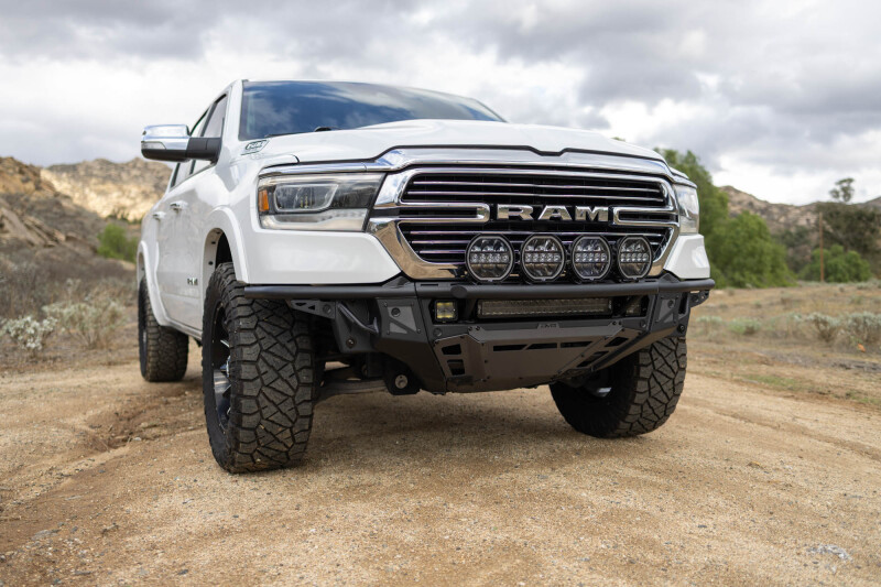 DV8 Offroad 2019-2025 Ram 1500 Tube Front Bumper - FBDR1-07 Photo - out of package
