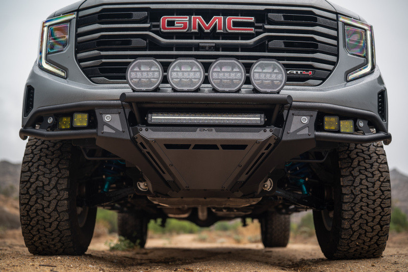 DV8 Offroad 2022-2025 GMC Sierra 1500 Tube Front Bumper - FBGC1-04 Photo - out of package
