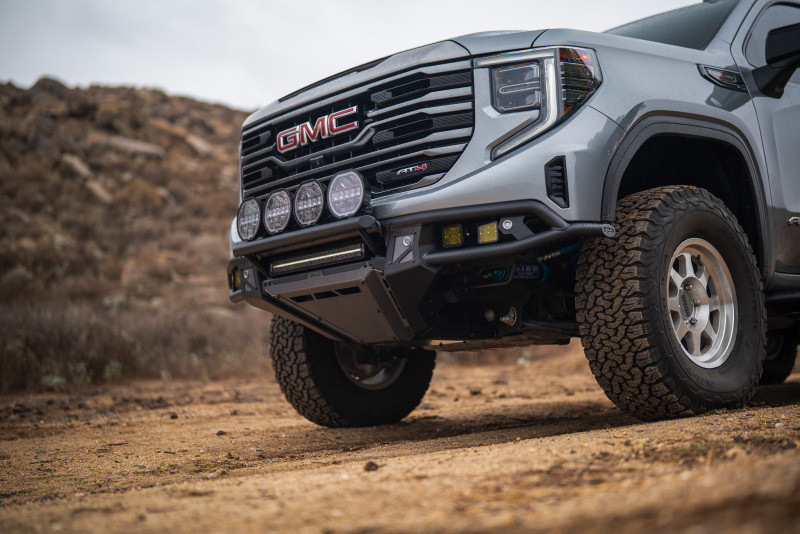 DV8 Offroad 2022-2025 GMC Sierra 1500 Tube Front Bumper - FBGC1-04 Photo - out of package