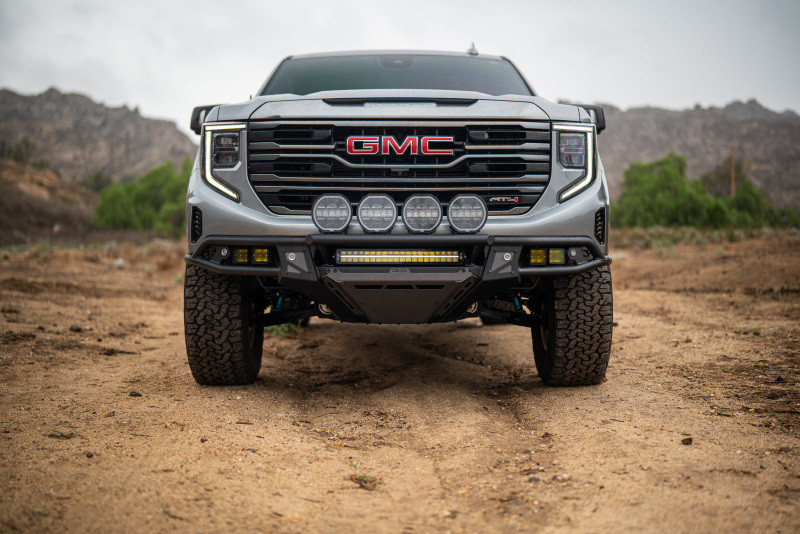 DV8 Offroad 2022-2025 GMC Sierra 1500 Tube Front Bumper - FBGC1-04 Photo - out of package