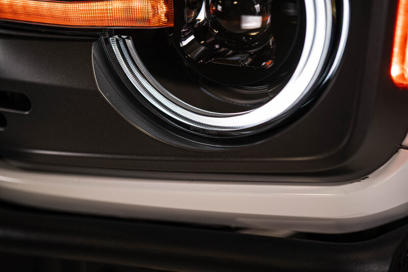 DV8 Offroad 2021-2025 Ford Bronco Black Headlights - HLCBR-01 Photo - out of package