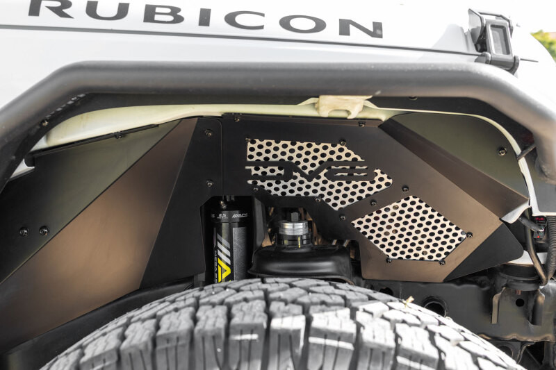 DV8 Offroad 2007-2018 Jeep Wrangler JK Front Inner Fenders - INFEND-10FB Photo - out of package