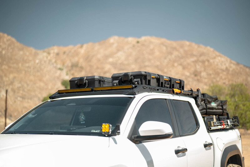 DV8 Offroad 2024-2025 Toyota Tacoma Roof Rack Light Mount - RRTT1-04L Photo - out of package