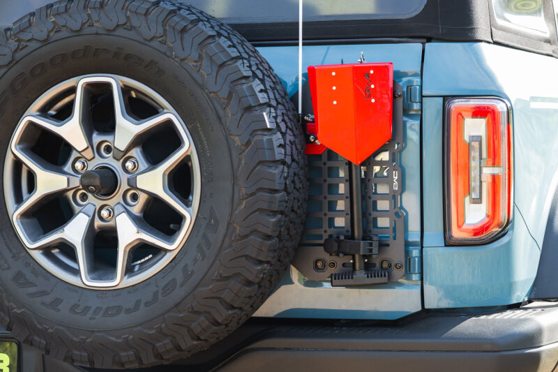 DV8 Offroad 2021-2025 Ford Bronco Tailgate Reinforcement Molle Panel - TCBR-04 Photo - out of package