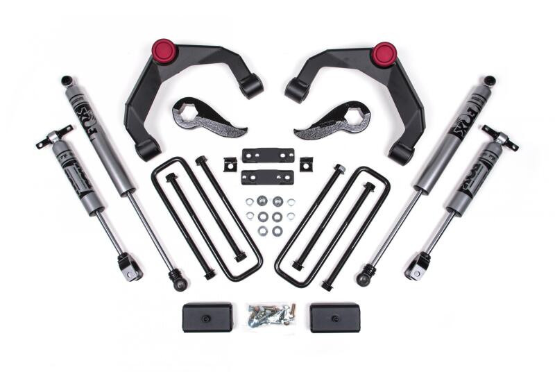 Zone Offroad 2020 GM 2500 / 3500 HD 3In Adventure Series (OE Key 84634344) w/ Overloads - Fox - ZONC49F Photo - Primary