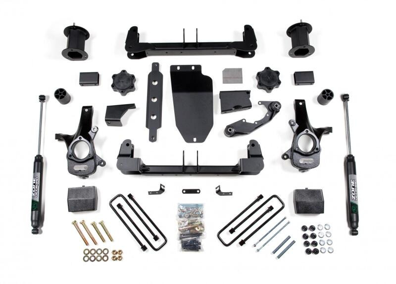 Zone Offroad 14-18 Chevy/GMC 1500 Silverado/Sierra 4WD 6.5in Strut - Alum/Stamped Arms - ZONC60N Photo - Primary