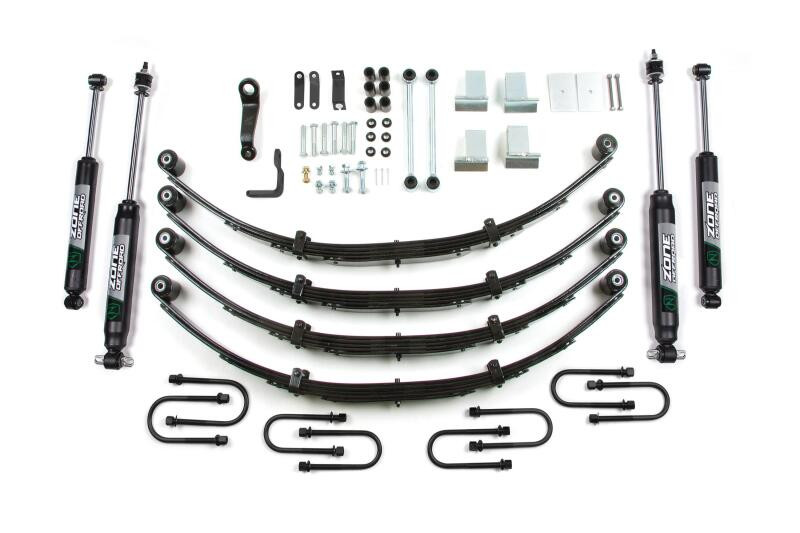 Zone Offroad 87-95 Jeep YJ 4in (w/ PS) - ZONJ28N Photo - Primary