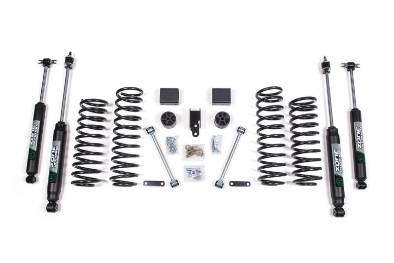 Zone Offroad 12-18 Jeep JK 2dr 3in Suspension Kit - ZONJ35N Photo - Primary