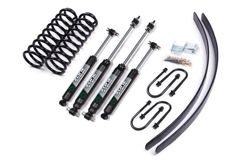 Zone Offroad 84-01 Jeep XJ 3in Kit w/Dana35 Axle - ZONJ7N Photo - Primary