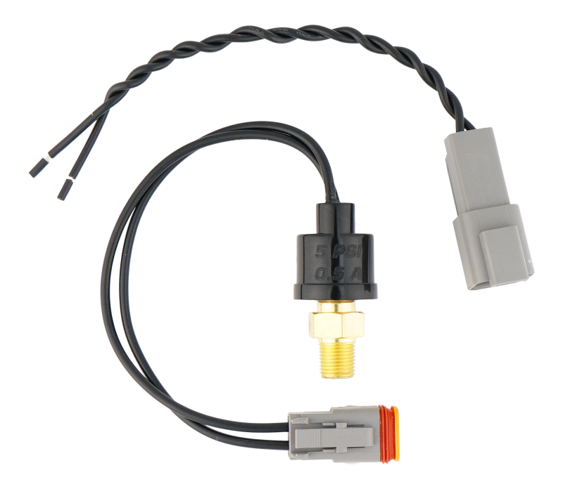 DeatschWerks 1/8th NPT 5psi Hobbs Switch with Pigtail - 4-HOBBS-5 Photo - Primary