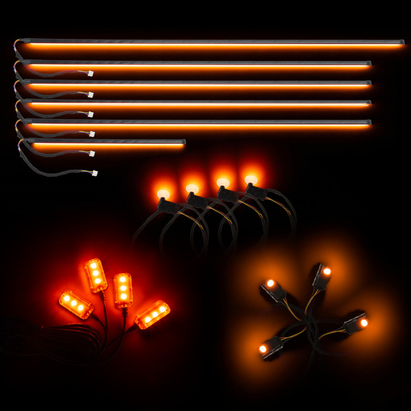 Oracle Lighting Dynamic Colorshift 18 Piece Universal Full LED Interior Dash Board Kit - 4240-332 Photo - out of package
