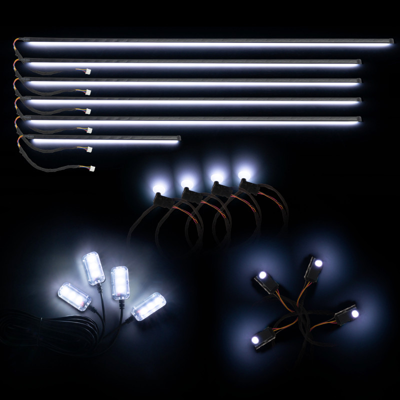 Oracle Lighting Dynamic Colorshift 18 Piece Universal Full LED Interior Dash Board Kit - 4240-332 Photo - out of package