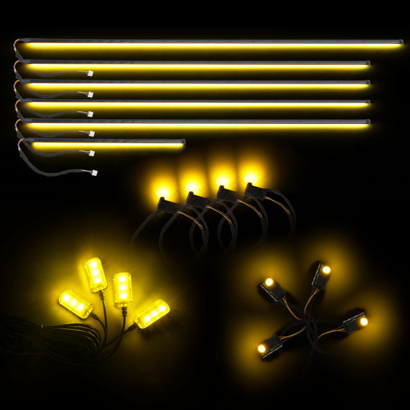 Oracle Lighting Dynamic Colorshift 18 Piece Universal Full LED Interior Dash Board Kit - 4240-332 Photo - out of package