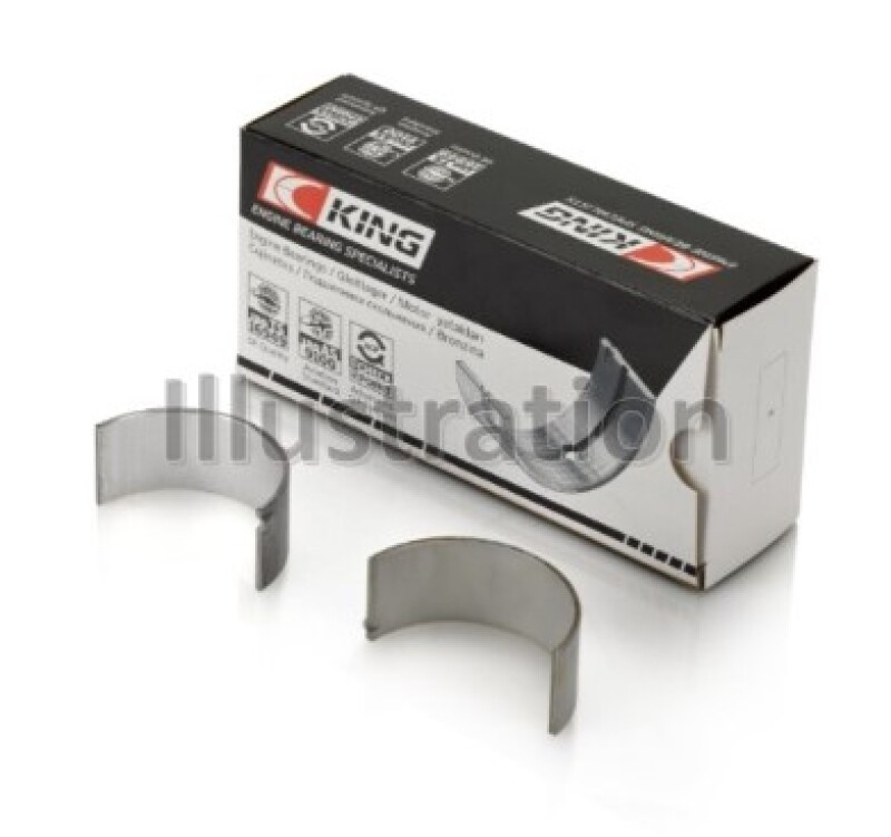 King Engine Bearings Cummins B-Ser. L4 (Size +0.25mm) Connecting Rod Bearing Set - CR1035CA0.25 Photo - Primary