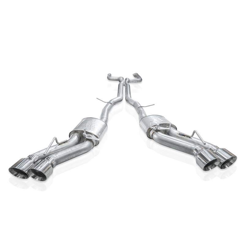 Stainless Works 22-25 Cadillac CT5-V Blackwing Catback Exhaust - Polished Tips - CT5V22CB Photo - out of package