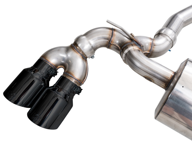 AWE Tuning BMW G90/G99 M5 Touring Edition Cat-Back Exhaust - Diamond Black Tips - 3015-43790 Photo - out of package