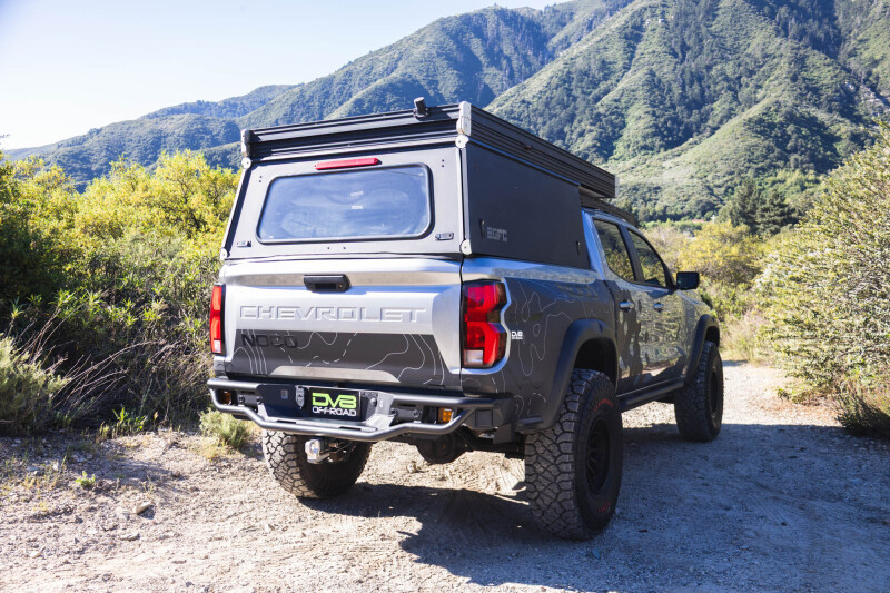 DV8 Offroad 23-26 Chevrolet Colorado/GMC Canyon Tube Rear Bumper - Micro Texture Black Powder Coat - RBCS3-04 Photo - out of package