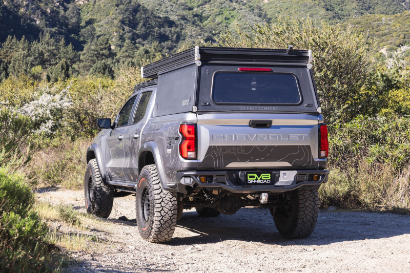 DV8 Offroad 23-26 Chevrolet Colorado/GMC Canyon Tube Rear Bumper - Micro Texture Black Powder Coat - RBCS3-04 Photo - out of package