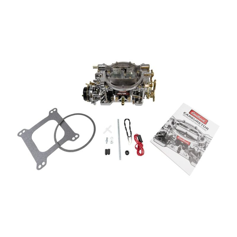 Edelbrock AVS2 650 CFM Carburetor Electric Choke - Chrome Plasma Finish - 1906-CP Photo - out of package
