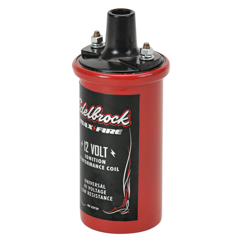 Edelbrock Ignition Coil 12V Canister Style 1.4 Ohm Primary Resistance - 22739 Photo - out of package