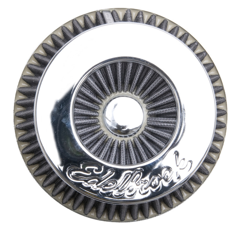Edelbrock Pro-Flo Universal White Medium Conical Air Filter with 3/3.5/4in Inlet - 43642 Photo - out of package