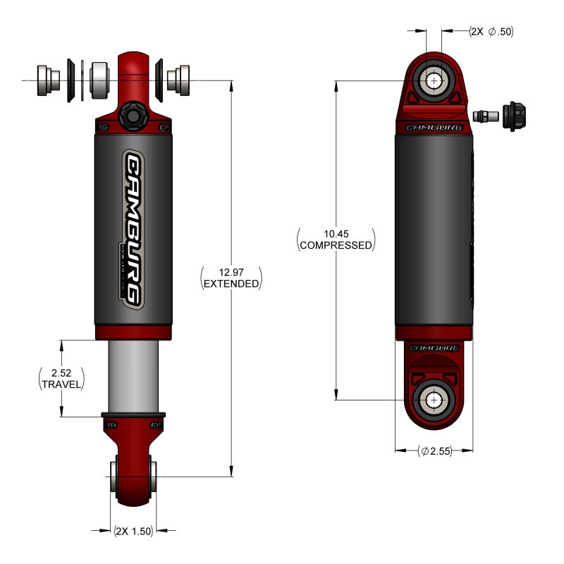 Camburg Kinetik 2.5 x3.75 Slapper Bump Stop - 10201-2525-002 User 1