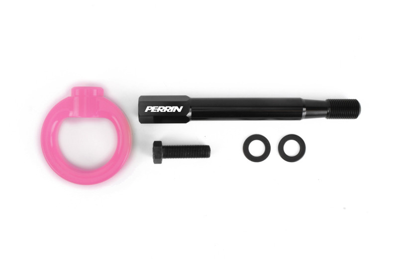 PERRIN 25-26 Subaru Forester (Bse/Ltd-Prem-Spt-Tour Incl. Hybrid/Wldrns) FR Tow Hook Kit - Hyp Pink - PSP-BDY-238HP User 1