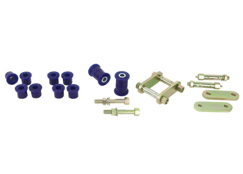SuperPro Leaf Spring and Shackle Bushing Kit - KIT211SK Photo - Unmounted