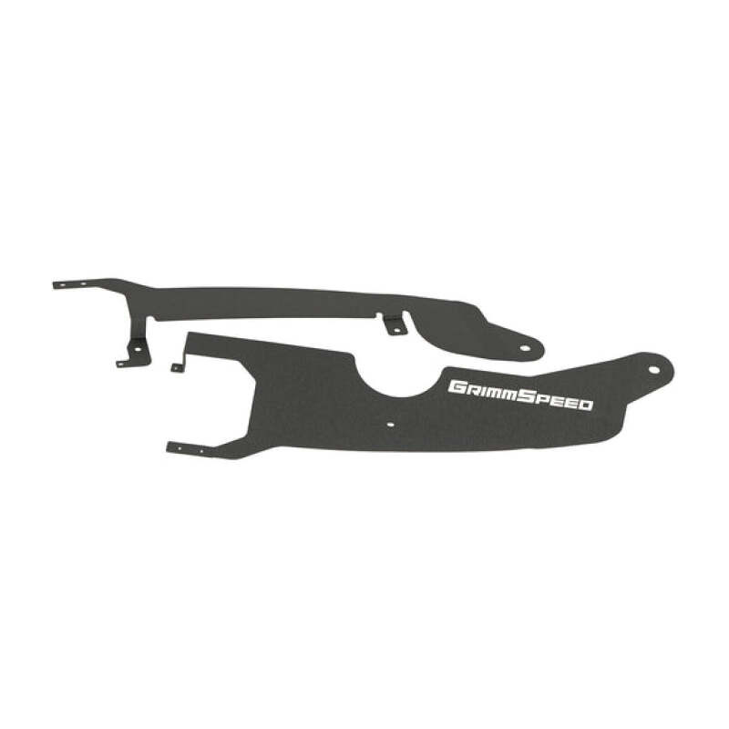 GrimmSpeed 2022+ Subaru WRX Radiator Shroud - Black - GRM113090BLK User 1