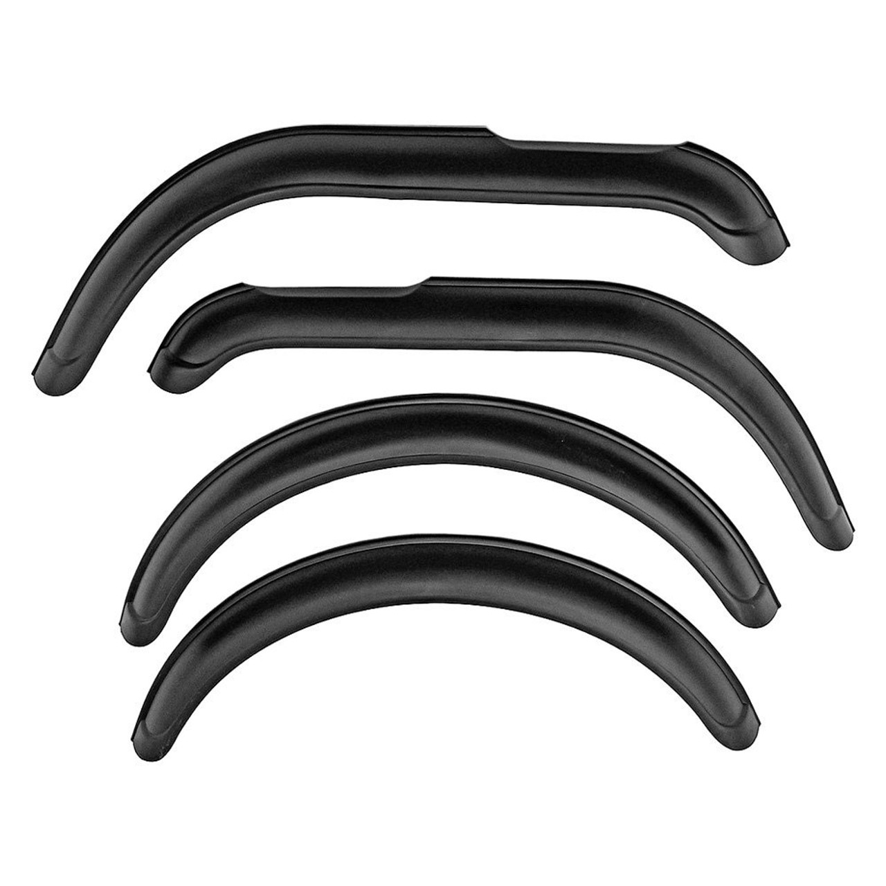 4 Piece Replacement Flar e Kit; 55-86 Jeep CJ Mod