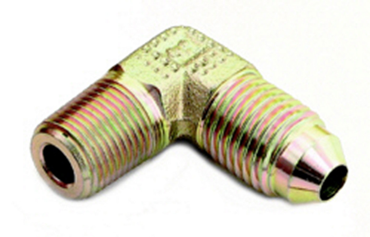 90 Male Elbow #4 To 1/8 Npt Steel Fitting