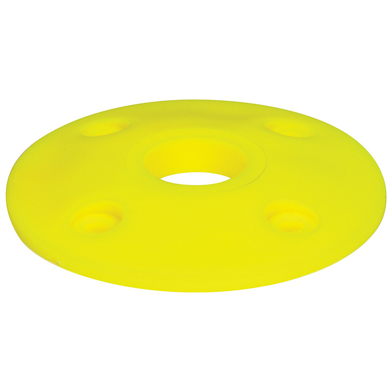 Scuff Plate Plastic Fluorescent Yellow 25pk