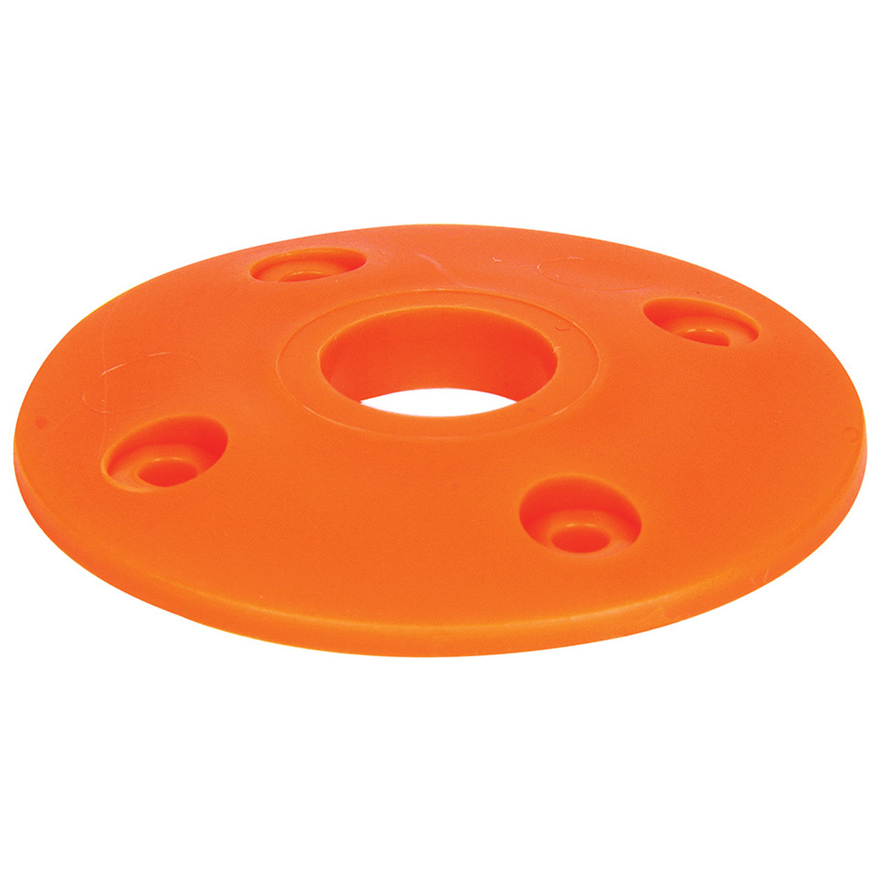 Scuff Plate Plastic Fluorescent Orange 4pk