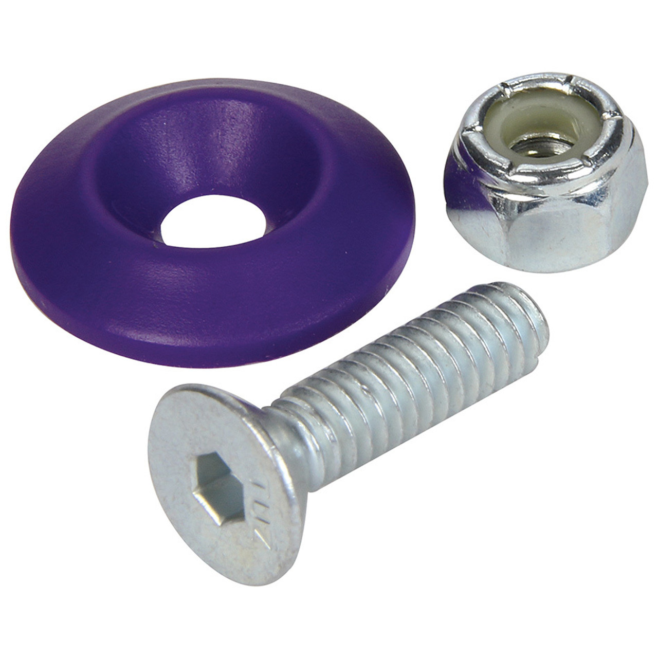 Countersunk Bolt Kit Purple 50pk