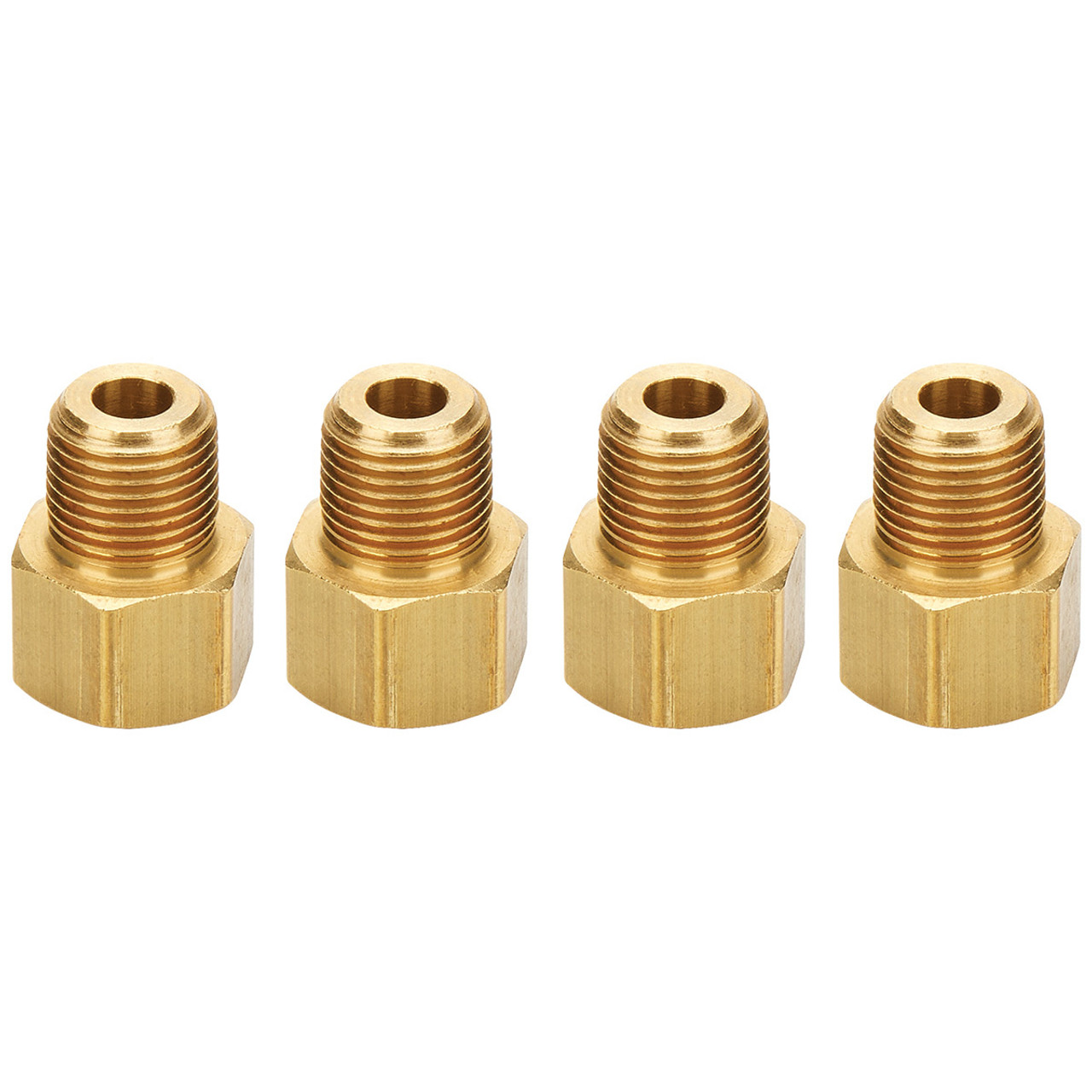 Adapter Fittings 1/8 NPT to 1/4 Line 4pk