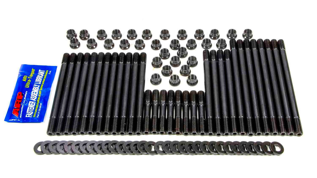 ARP BBC Chevrolet Brodix aluminum block, Dart Pro 1s/360s heads 12pt Head Stud Kit - 135-4303