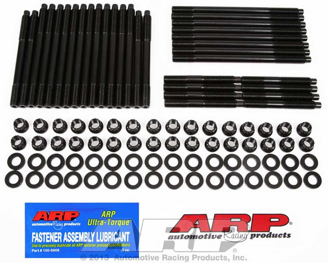 ARP BBC Chevrolet Brodix aluminum block, Dart Pro 1s/360s heads 12pt Head Stud Kit - 135-4303
