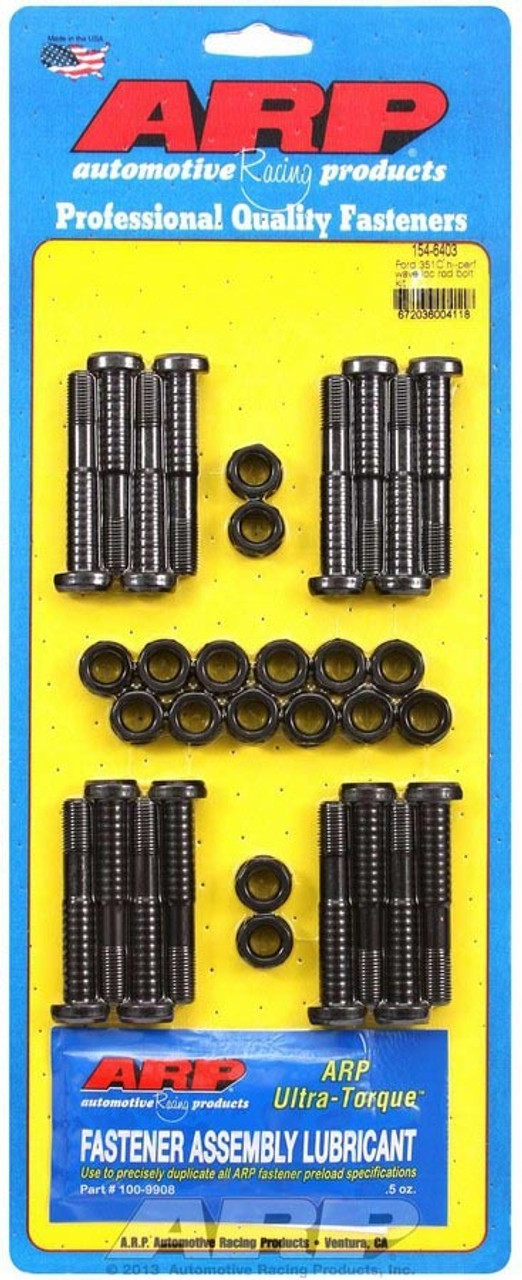 ARP Ford 351C Hi-Perf Wave-Loc Rod Bolt Kit - 154-6403