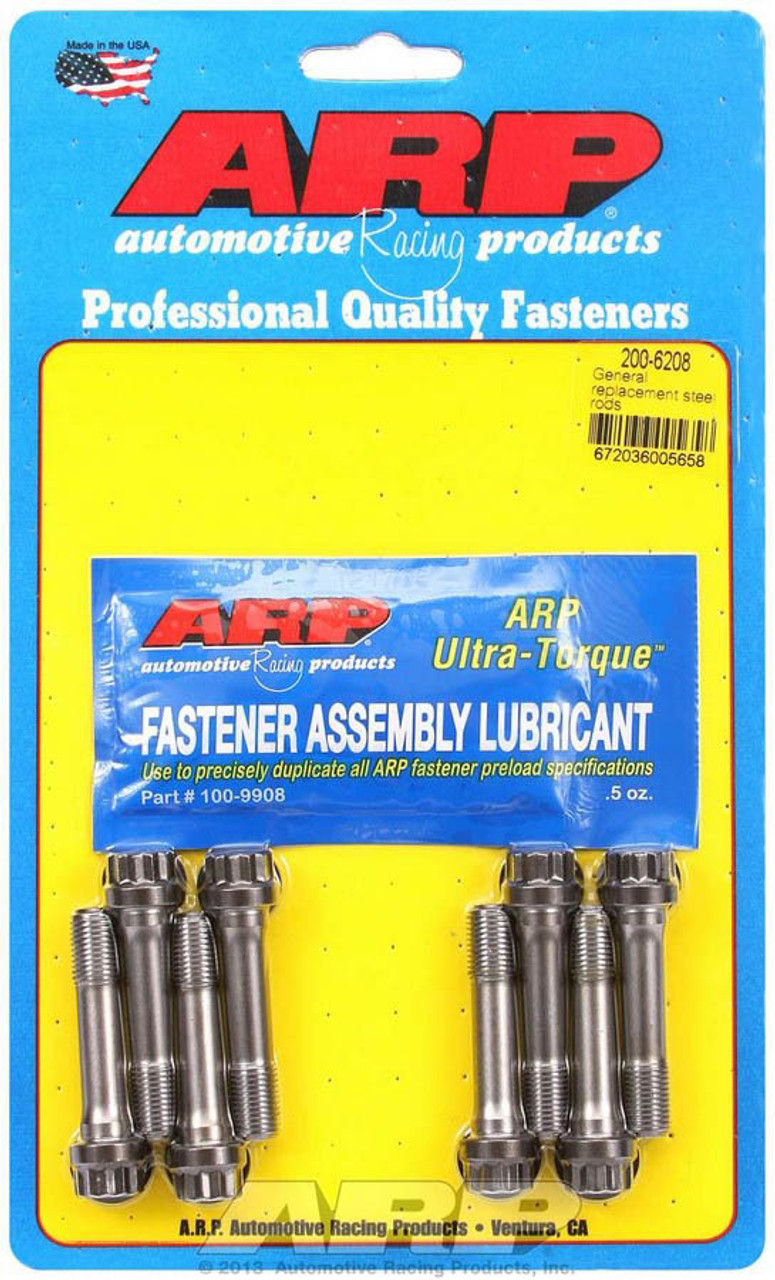 ARP General Replacement Steel Rod Bolt Kit .0055-.0060 Stretch - 200-6209