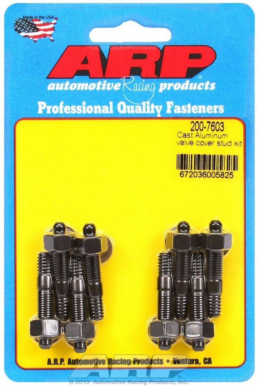 ARP Cast / Aluminum Hex Valve Cover 1/4in x 20 1.5in OAL Stud Kit - 200-7603