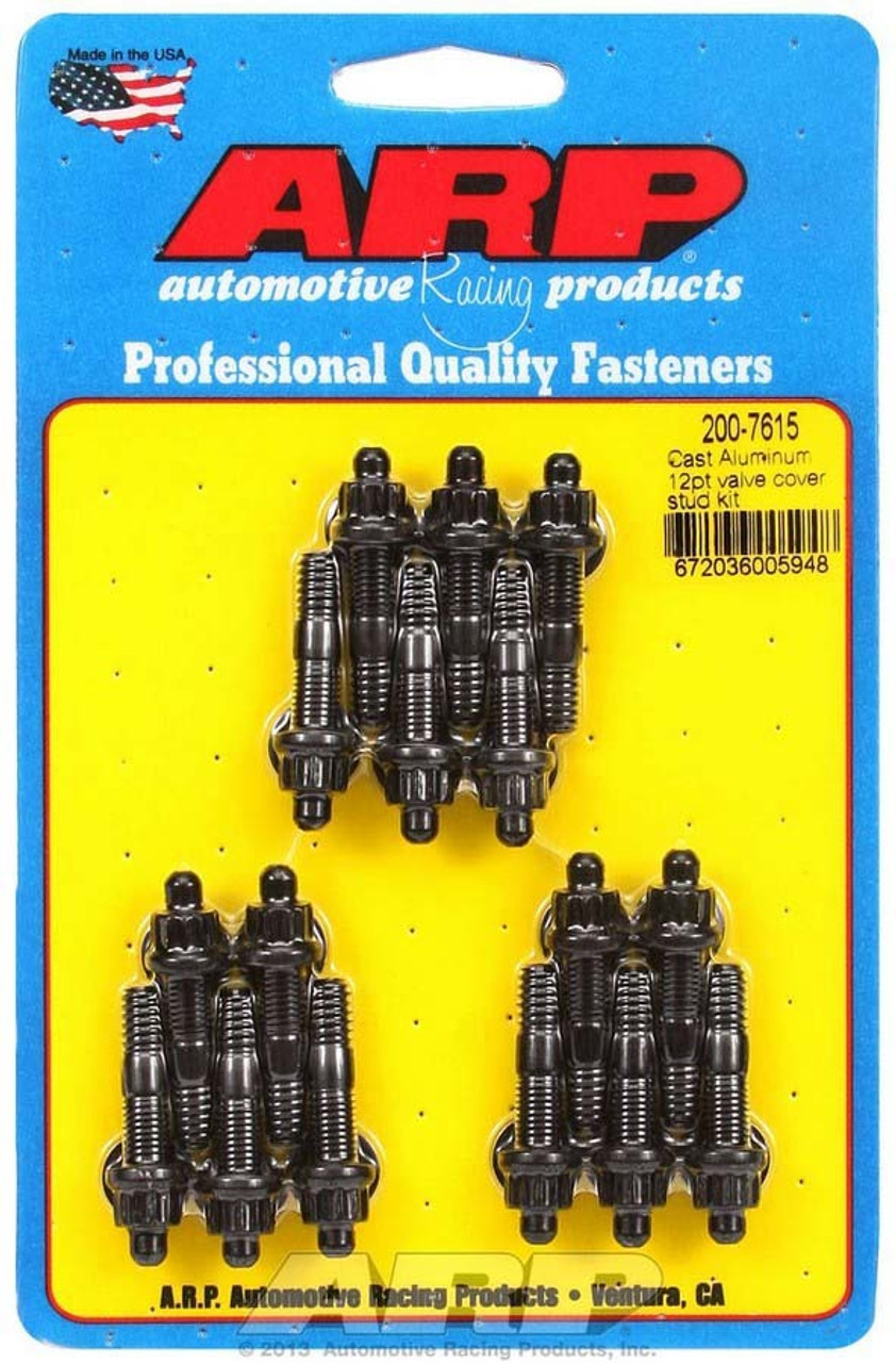 ARP Cast Aluminum 12pt Valve Cover Stud Kit - 200-7615