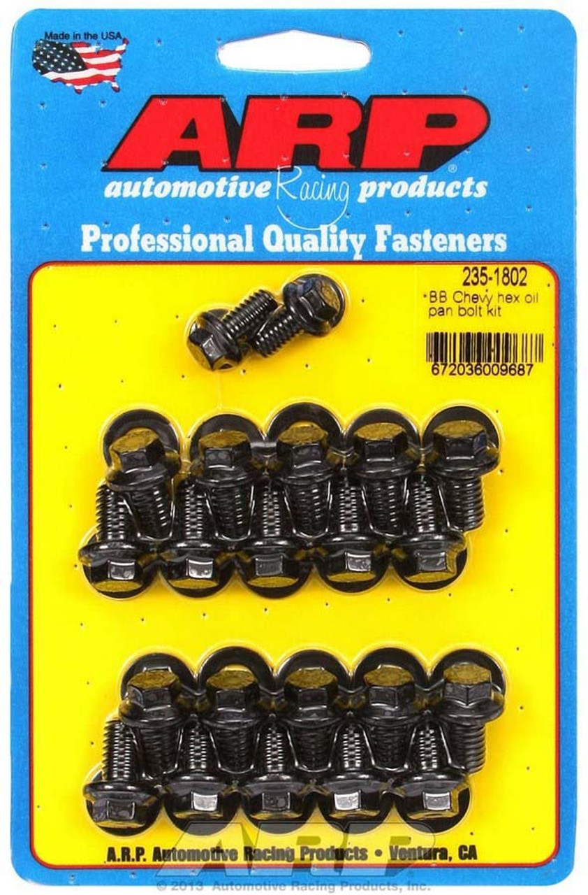 ARP BB Chevy Hex Oil Pan Bolt Kit - 235-1802