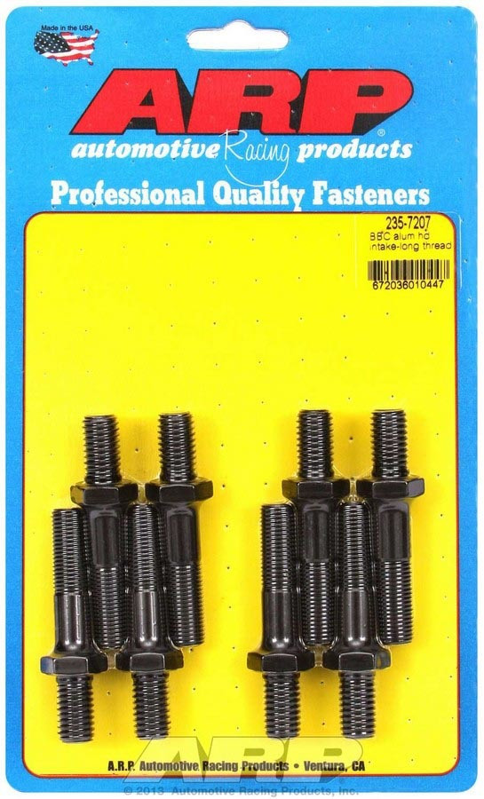 ARP BB Chevy Alum Head Intake-long Thread Rocker Arm Stud Kit - 235-7207