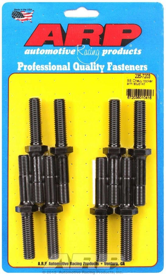 ARP BB Chevy Alum Head Intake-long Thread Rocker Arm Stud Kit - 235-7207