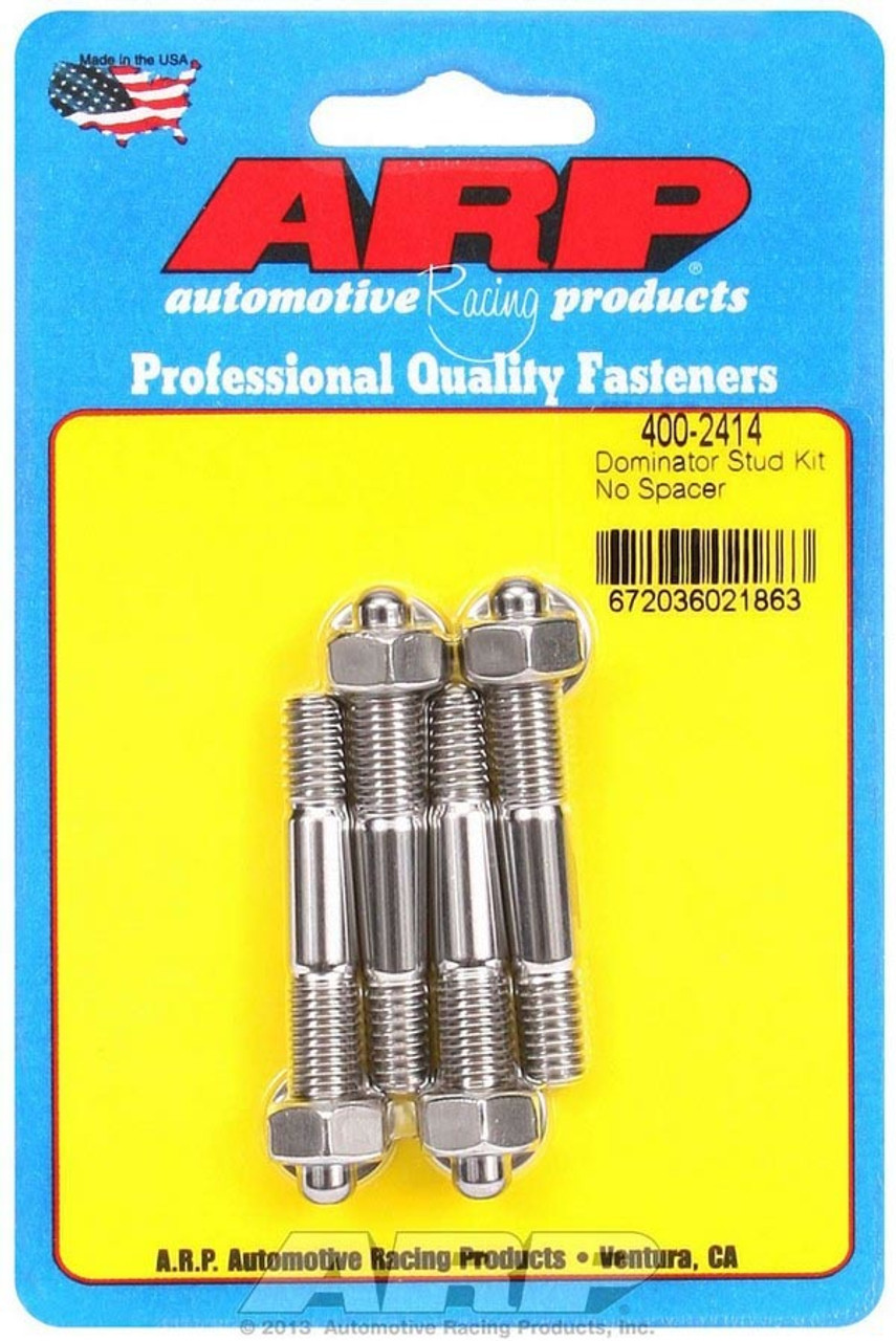 ARP Dominator Carb Stud Kit no Spacer - 400-2414